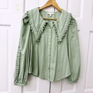 LoveShackFancy William Blouse